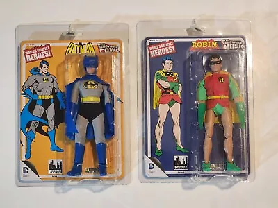 Removable Mask Batman Robin Retro Figure New DC Figures Toy Co Mego Like  • $74.95