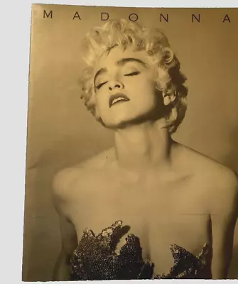 Madonna WHO'S THAT GIRL 1987 Tourbook Japan Program Booklet Brochure Tour Book • $49.99