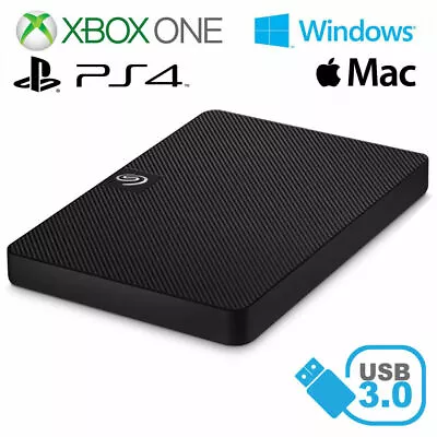 Seagate 1TB High Speed USB 3.0 Portable HDD Hard Drive For PS4 Xbox One PC • $139