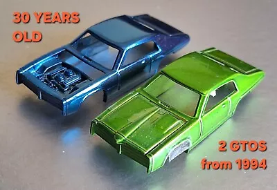 2-Lot Johnny Lightning RARE MINT VINTAGE ©1994 Prototype Custom GTOs + FLAWS • $19.88