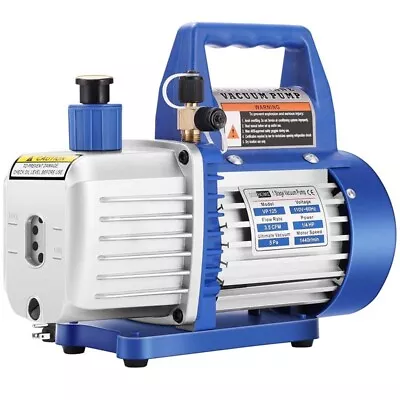 110V 1/4 HP 35 CFM Air Vacuum Pump HVAC With With Oil Bottle ETL Listed • $59.99