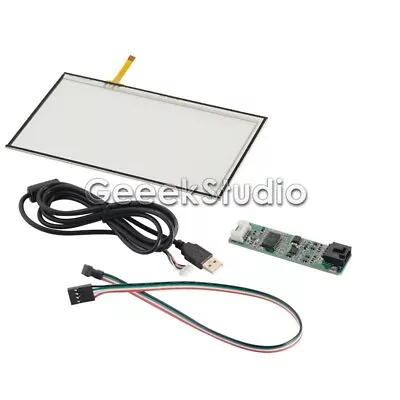 7 Inch 4-Wire Resistive LCD Touch Screen Panel Glass Sensor Kit For AT070TN92 • $20.88