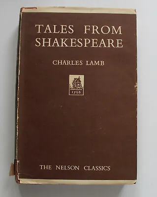 £10 • Buy TALES FROM SHAKESPEARE By Charles Lamb (Hardcover) - The Nelson Classics