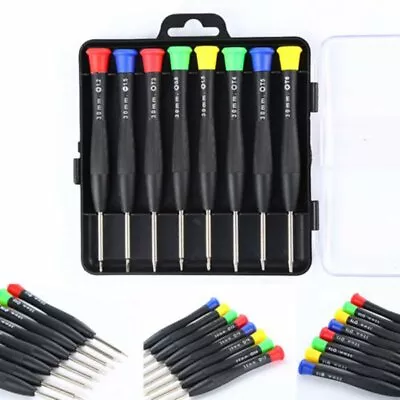 USA 8 In 1 Precision Mini Pocket Screwdriver Repair Tools Set For Cell Phone PC • $7.52