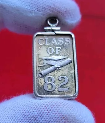 Vintage Dahlonega Mint Class Of '82 - 5 Gram .999 Silver Bar In Sterling Bezel  • $39