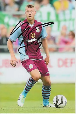 Aston Villa Hand Signed Nathan Baker 6x4 Photo. • £2.99