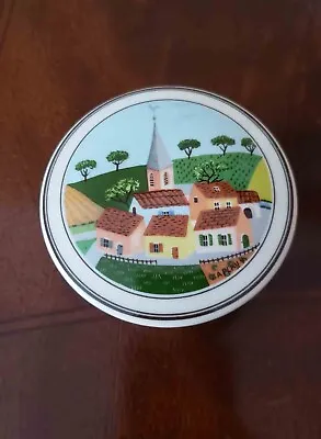 Villeroy & Boch Design Naif Vitro Porcelain Keepsake Trinket Box Container • $19.99