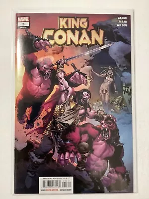 King Conan (2021 Marvel) #3a Nm 9.4💲⬆️jason Aaron🔥controversial🔥pocahontas🔥 • £39.07