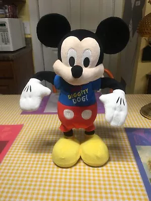 Licensed Disney 16  Mickey Mouse Automated Dancing & Singing Hot Diggity Dog • £9.64