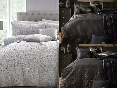 Modern Laurence Llewelyn Bowen Animal Feather Roxy Duvet Cover Pillowcase Set • £41.20