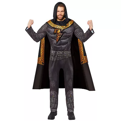 Adults Black Adam Fancy Dress Superhero Costume Book Day Week Mens DC Comics • £30.99