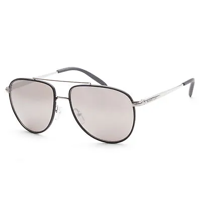 Michael Kors Men's MK1132J-10146G Saxon 59mm Silver Sunglasses • $49.99