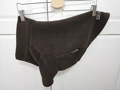 Dark Brown Equafleece Polartec Dog Fleece Jumper Size 18pu 18 Pug • £23