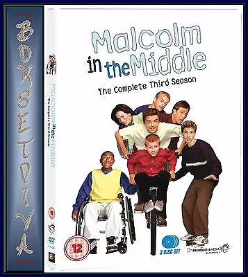 Malcolm In The Middle - Complete Series 3  *brand New Dvd * • $38.57