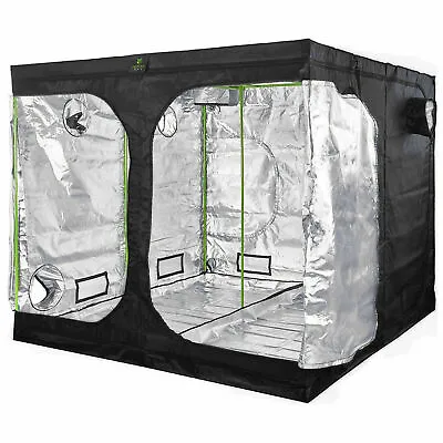 Premium Grow Tent 2.4m X 2.4m X 2m Hydroponic Grow Room Bud Dark Room • £245