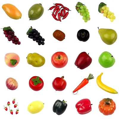 £2.39 • Buy Premium Artificial Fruit And Vegetables! High Quality Weighted And Hand Painted!