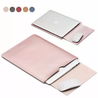 Leather Laptop Notebook Sleeve Envelope Case Bag Fr Air 11.6/13.3 /15.4 /12  Mac • $13.29
