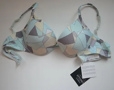 NWT La Perla Malizia Studio Graphic Push-up Bra 36B • $79.95