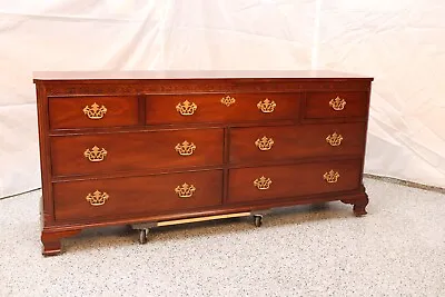 Baker Furniture Mahogany 7 Drawer Chippendale Style Dresser; Exceptional • $799