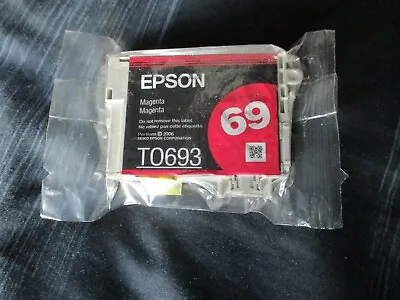 Epson T0693 RED Magenta Rojo Ink Jet Printer Stylus CX5000 V CX8400 To693 69 • $15.99