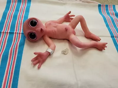 Full Body Silicone Doll Baby Alien Micro Preemie Ooak Art Doll • $625