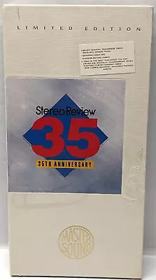 Stereo Review 35th Anniversary MasterSound Sampler 24k Gold CD LONGBOX NEW • $49.99