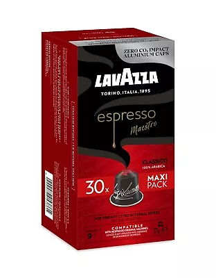Lavazza Espresso Maestro Classico Nespresso Compatible Capsules (120 Capsules) • $68