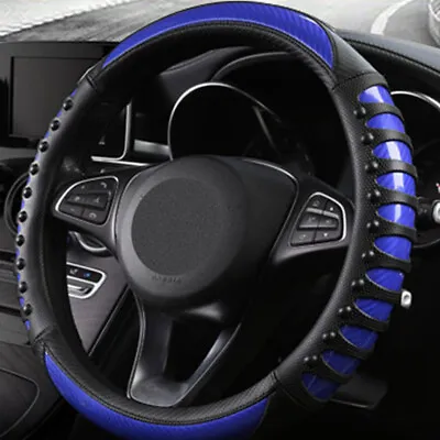 Car Steering Wheel Cover Protect Case Breathable Sport Interior Parts Universal • $32.30