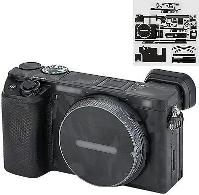 $41.67 • Buy Anti|Scratch Camera Body Skin Cover Protector Film For Sony Alpha A6100 A6300 