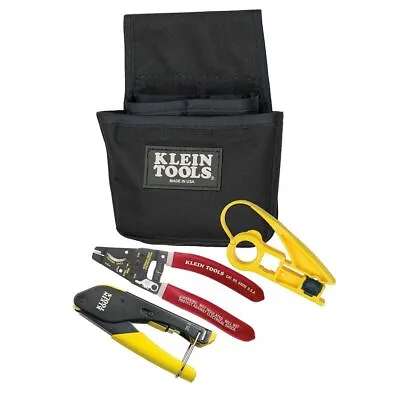 Klein Tools Coax Kit: Crimp Compress Install For F-Connectors | VDV012-811 • $49.95