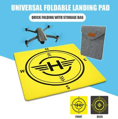 $37.98 • Buy Drone Landing Pad Double Sided Foldable Apron For Dji Mini 2 Mavic 2 Fpv Mini SE