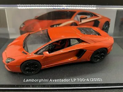 Lamborghini Aventador LP 700-4 2010 Orange Diecast Car Model Scale 1:43 • £12.99