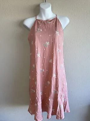 Women’s Wattleseed Flora Pink Patagonia Alpine Valley Dress Size S • $14.99