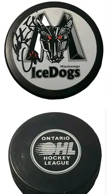 Patrick O'Sullivan SIGNED MISSISSAUGA ICEDOGS OHL RARE OFFICIAL HOCKEY PUCK • $43.74