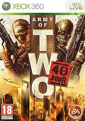 Army Of Two: The 40th Day (Xbox 360) PEGI 18+ Shoot 'Em Up Fast And FREE P & P • £4.28