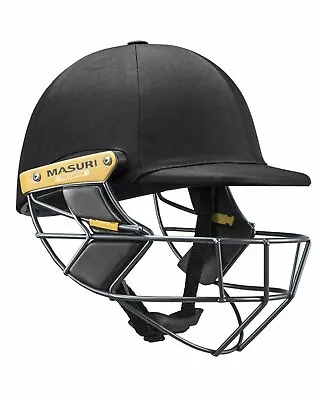 Masuri T Line Titanium Cricket Batting Helmet - Black - Senior • $236.33