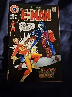 E - Man 3 Charlton Comics  • £2.49