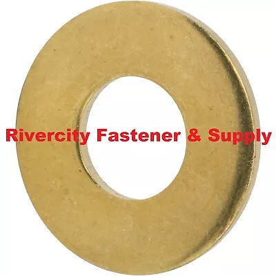 3/8 Brass Flat Washers 3/8  Inch Washer 3/8 X 7/8 X  Washers • $9.88