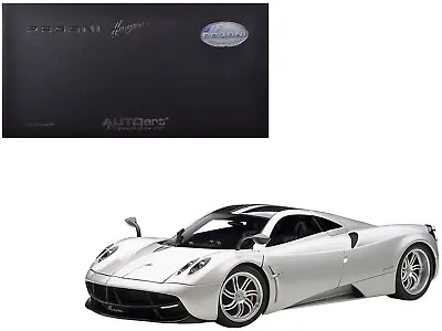 Pagani Huayra Silver 1/18 Diecast Car Model By Autoart • $515.45