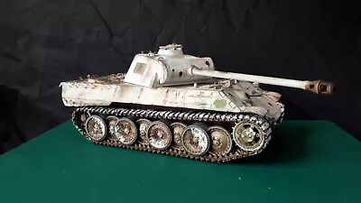 £29.99 • Buy German Panther Ausf A Medium Tank - Built Painted And Weathered - Tamiya 35065 