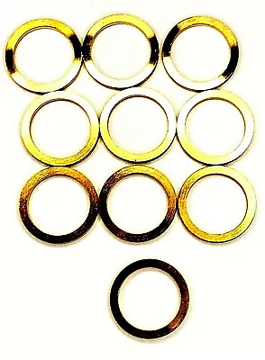 10-pack! 1 Inch 20mm Brass Ring Adapter Reducer Bushing For Diamond Saw Blades • $16.80