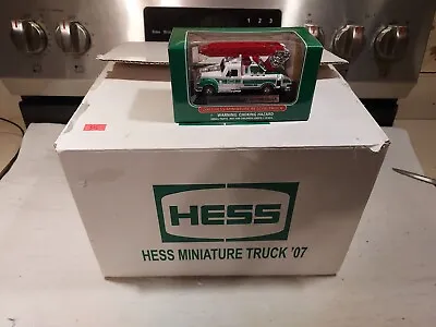 FACTORY SEALED HESS MINIATURE MINI 2007 RESCUE TRUCK NEW IN BOX From A Full Case • $4.99
