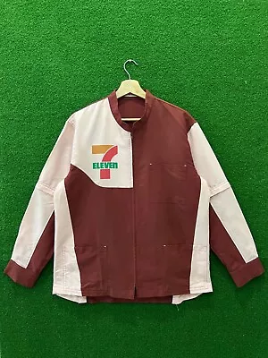 Vintage Japanese Brand Uniform 7 Eleven Full Zipper Large Size • $99