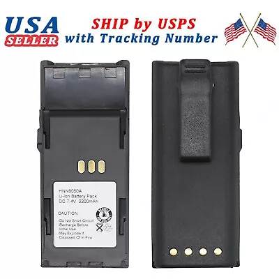 2200mAh HNN9049 HNN9050 Li-ion Battery For MOTOROLA P1225 LS P-1225 P1225 P1325 • $22.39