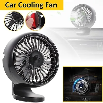 Portable Mini Fan Desk Table Fan Travel Fan USB Rechargeable Fan Car Cooling Fan • $22.99