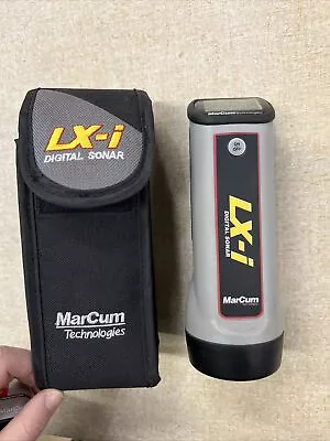 MarCum LX-i Handheld Digital Sonar Ice Fishing Fish Finder - Needs New Battery • $26.99