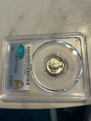 1940 S PCGs Ms 67+ Cac Mercury Dime Please Check My Listings😊 • $439