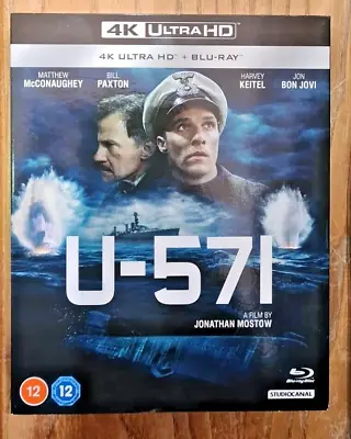 4k Uhd Blu-ray  U-571    Brand New Sealed Uk Stock • £32.48