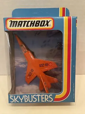 Vintage 1981 Matchbox Skybusters SB-4 Mirage F1 DIECAST Unpunched NIB • $18