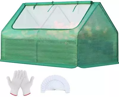 Quictent 6x3x1ft Mini Greenhouse Raised Garden Bed Outdoor Vegetable Planter Box • $59.99